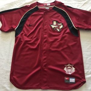 Vintage Astros Nike Authentic Jersey size medium